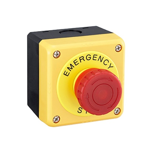 IDEC FB1W-XW1E-BV412MRH-Y1 E-Stop Station 1no+2nc