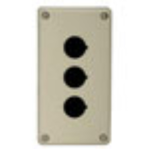 IDEC FB2W-312Z Enclosure 3 Hole Box Beige