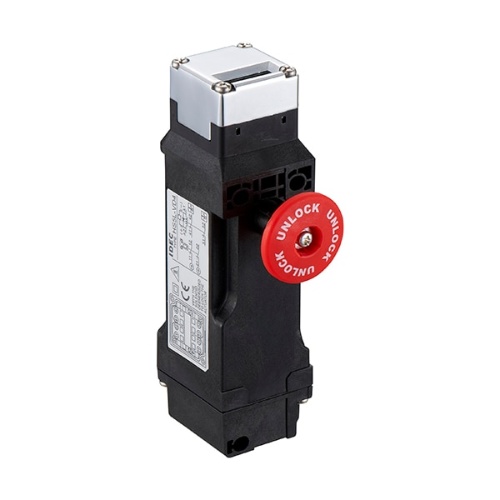 IDEC HS5L-VC7Y4M-G Interlock 4 Cnt Solenoid Lock, Green