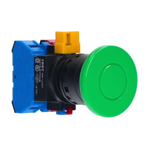 IDEC HW1B-M4F10-G 22mm Pushbutton Green