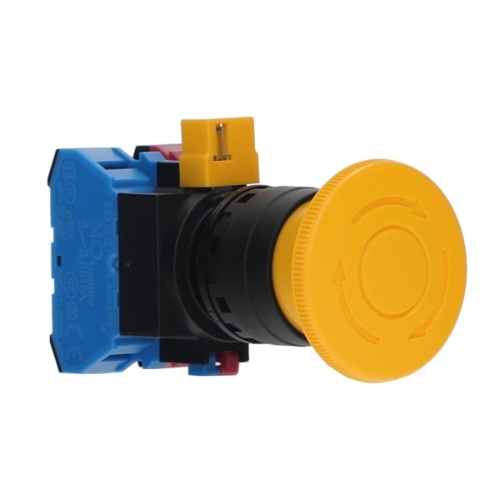 IDEC HW1B-V4F01-Y 22mm Emergency-Stop, Yellow