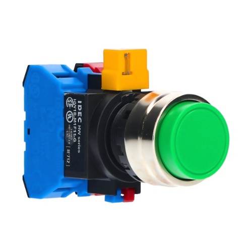 IDEC HW4B-M2F02-R-ENGRAVED 22mm Pushbutton Red