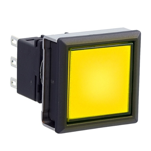 IDEC LBW7L-A1T54Y LBW Flush Illd Pushbutton Main. Yellow