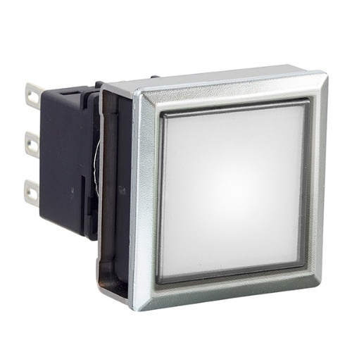 IDEC LBW7ML-A1T14VPW LBW Flush Illd Pushbutton Main., White