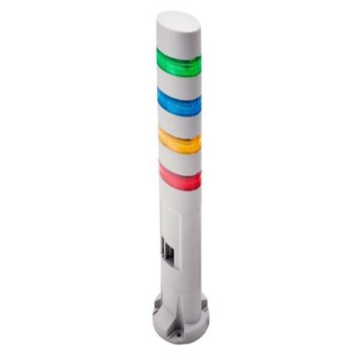 IDEC LD6A-4DZQW-RYGSC LED Tower Direct Mount 4 Tier - Red/Blue/Yellow/Green