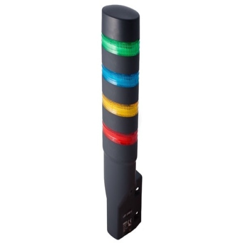 IDEC LD6A-4GQB-RYSGC LED Tower Frame Mount 4 Tier - Yellow/Blue/Red/Green
