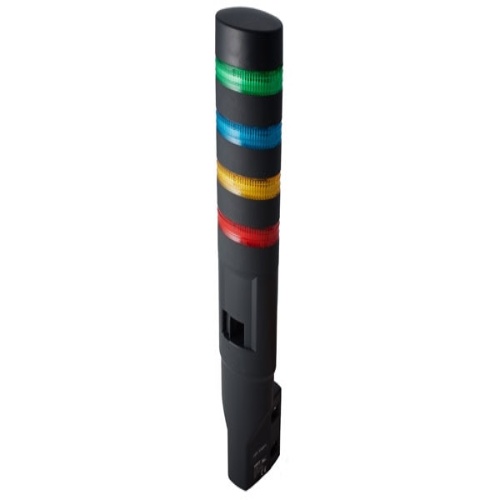 IDEC LD6A-4GZQB-RYGS LED Tower Frame Mount 4 Tier - Green/Red/Blue/Yellow