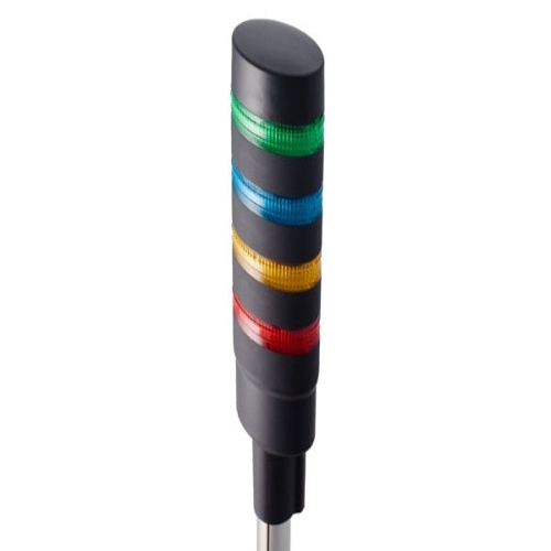 IDEC LD6A-4KQB-RYSG LED Tower Pole Bracket 4 Tier - Yellow/Blue/Red/Green