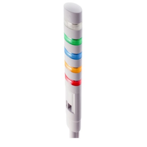 IDEC LD6A-5PZQW-RYGSW - LD6A Series, Light Tower, White,Blue,Green,Yellow,Red