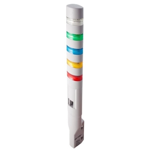 IDEC LD6A-5WZQW-RYGSWC LED Tower Wall Mount 5 Tier - Red/Yellow/Green/Blue/White