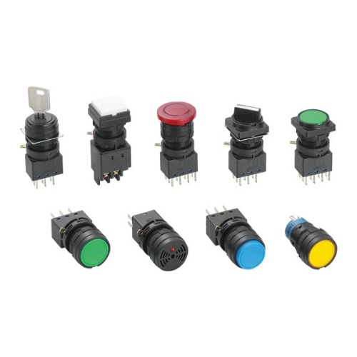 IDEC LW1K-2C2MB 22mm Key Switch 2 Pos