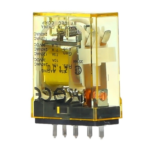 IDEC RH1V2-UD-DC12V RH Power Relay SPDT, 12 VDC, 10 Amp