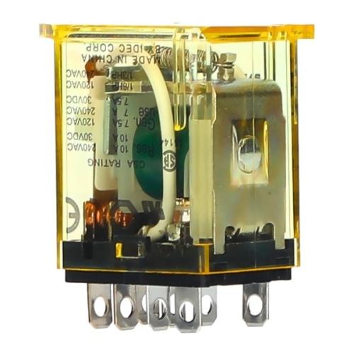 IDEC RH2B-UTDC48V RH Power Relay DPDT, 48 VDC, 10 Amp