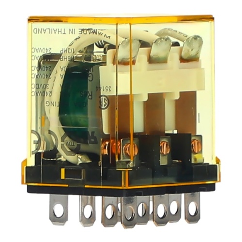 IDEC RH3B-ULDC6V RH Power Relay 3PDT, 6 VDC, 10 Amp