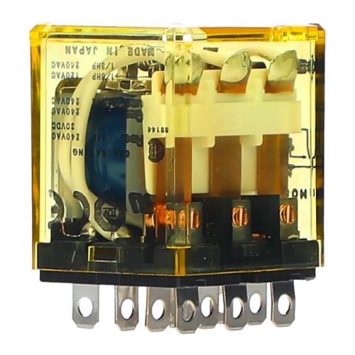 IDEC RH3B-UTAC120V RH Power Relay 3PDT, 120 VAC, 10 Amp