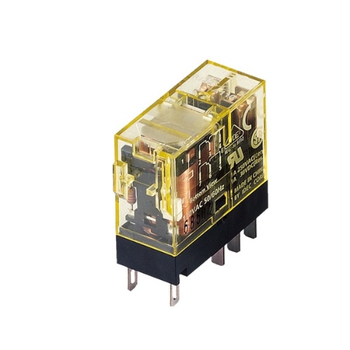 IDEC RJ22S-CL-A240 RJ Slim Bifurcated DPDT, 240 VAC, 1 Amp