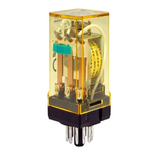 IDEC RR3PA-ULCDC12V RR Power Relay 3PDT, 12 VDC, 10 Amp