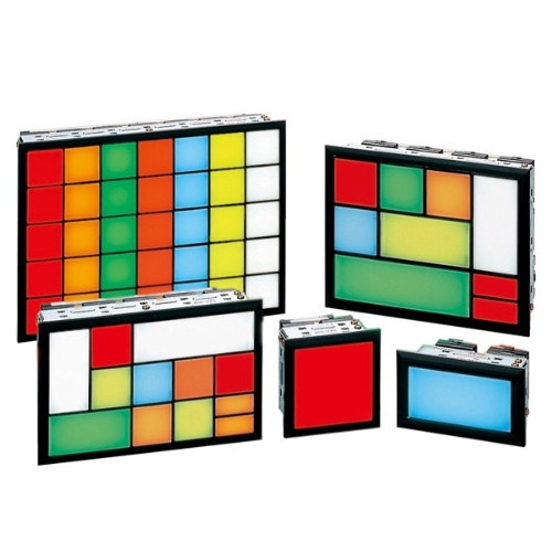 IDEC SLC30N-0103-TD12FB 30mm LED W/Ac Adapter Display