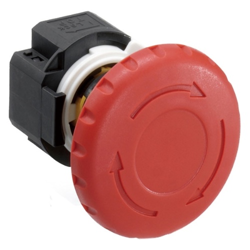 IDEC XA1E-BV402-R 16mm Emergency-Stop, Red