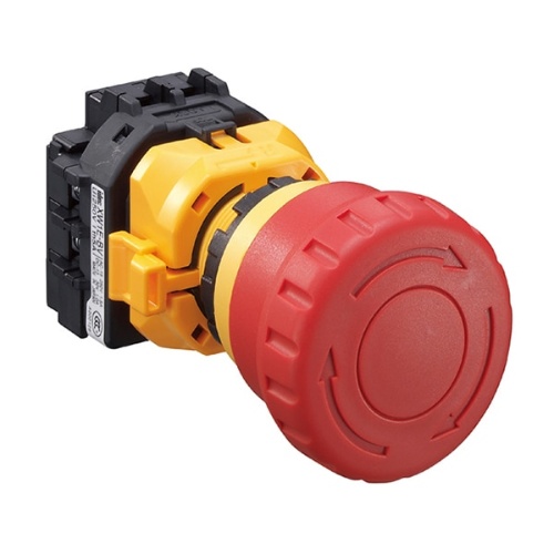IDEC XW1E-BV404MFR 22mm Emergency-Stop, Red