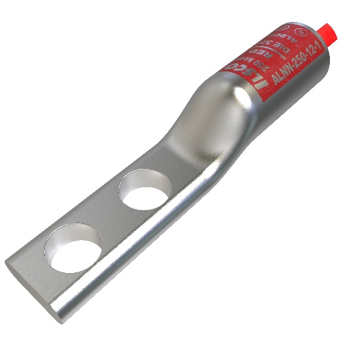 Ilsco ALNN-250-12-1 Compression Lug - Aluminum, 250 MCM, Stranded, 35 kV