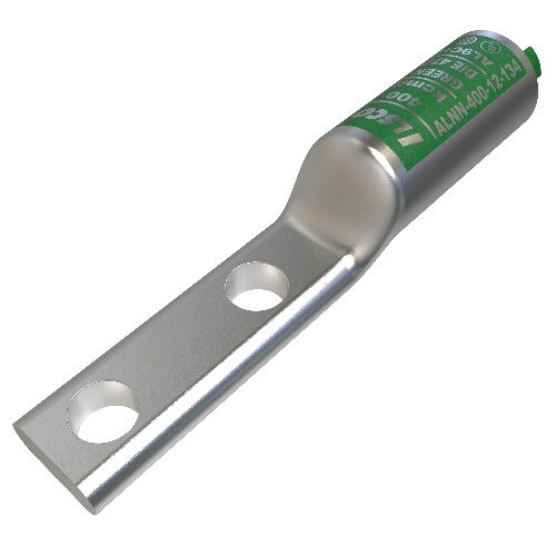 Ilsco ALNN-400-12-134 Compression Lug - Aluminum, 400 MCM, Stranded, 35 kV