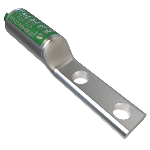 Ilsco ALNN-400-12-134 Compression Lug - Aluminum, 400 MCM, Stranded, 35 kV