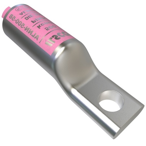 Ilsco ALNN-500-58 Compression Lug - Aluminum, 500 MCM, Stranded, 35 kV, 5/8", Silver