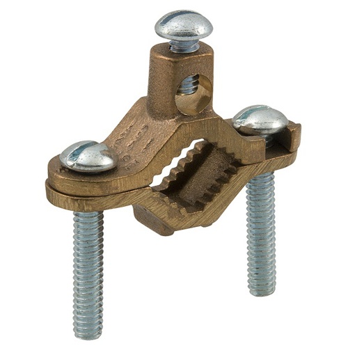 Ilsco BGC-2DB Clamp - Silicon Bronze, 2-10 AWG, Solid