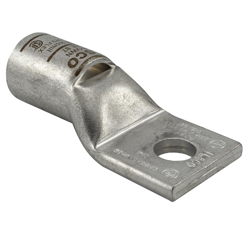 Ilsco CSWS-250-516 Compression Lug - Copper, 250 MCM, Stranded, 35 kV, 5/16", Silver