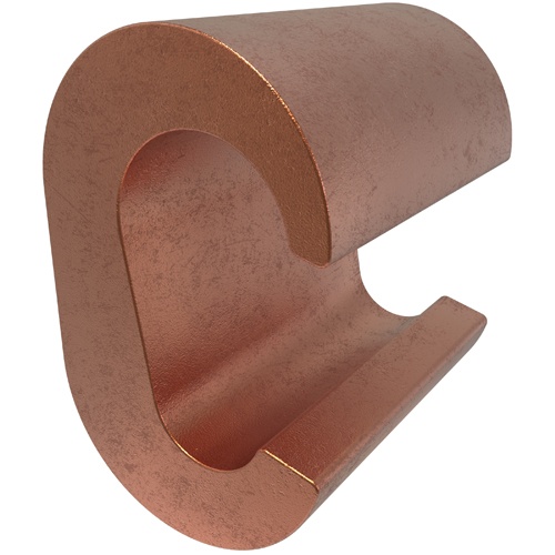 Ilsco ULT-3-Z Connector - Copper, 4-6 AWG, Solid, 35 kV, Copper