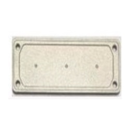Invertek OPT-3-GLDP2-00IDL IP66 Outdoor FS2 Gland Plate (No Holes) (Quantity 1)
