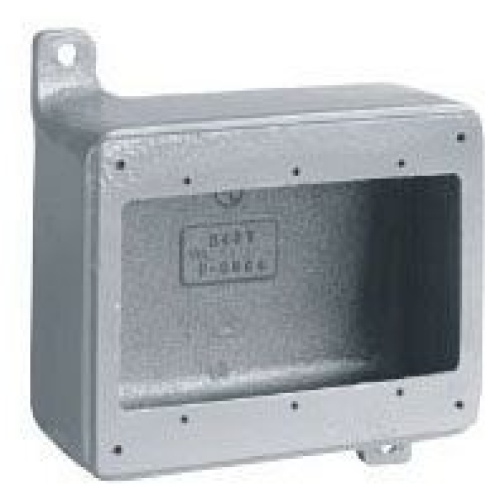 Killark 3FSC-1 - 3 GANG SHLW 1/2"F-THRU BOX(SF)