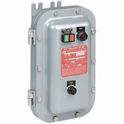 Killark B7010HM Non-Reversing Starter - Three Pole, 5 HP, 600 VAC Coil, Three Wire, NEMA 3/4/4X
