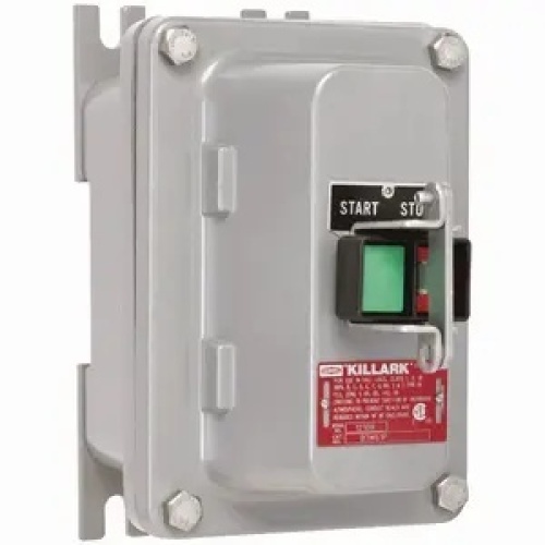 Killark B7MS1PS-4 - IEC Manual Starter, Pushbutton - 3 HP, 600 VAC
