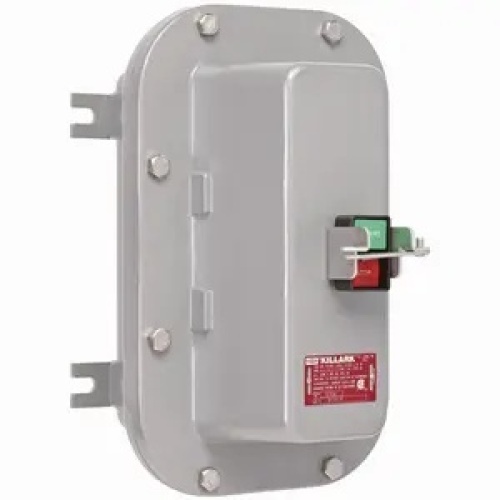 Killark B7MSN2PS1C - IEC Manual Starter, Double Pushbutton - 10 HP, 600 VAC