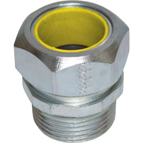 Killark CG3150S - Industrial Location 1/2" Steel Cord Grip, 0.312 - 0.437" Cable Range