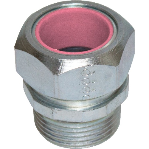 Killark CG50100S - Industrial Location 1" Steel Cord Grip, 0.5 - 0.625" Cable Range