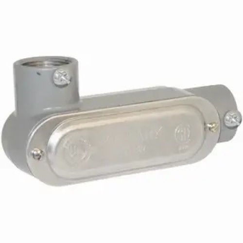 Killark COLL-1CG Industrial Location Conduit Body - 1/2", Aluminum, Powder Epoxy Paint