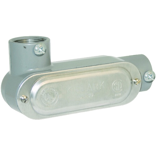 Killark COLL-3 Industrial Location Conduit Body - 1", Aluminum, Powder Epoxy Paint