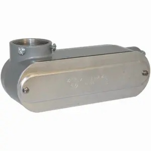 Killark COLL-6CG Industrial Location Conduit Body - 2", Aluminum, Powder Epoxy Paint