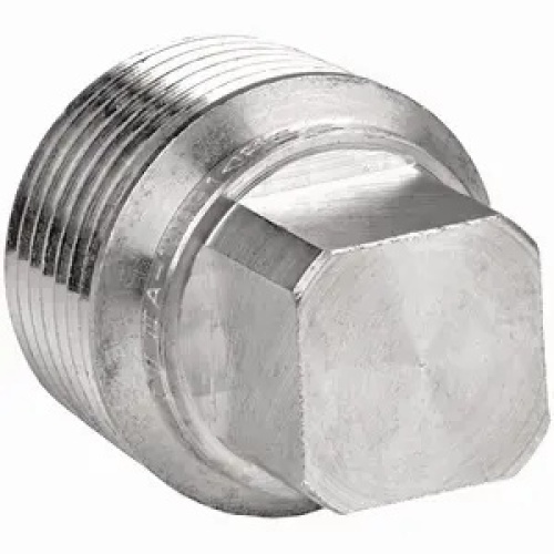 Killark CUPX-7 Hazardous Location Square Head Plug - 2-1/2", Aluminum, Natural