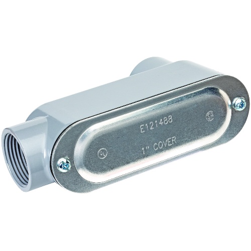 Killark EALB-6CGN Industrial Location Conduit Body - 2", Aluminum, Powder Epoxy Paint