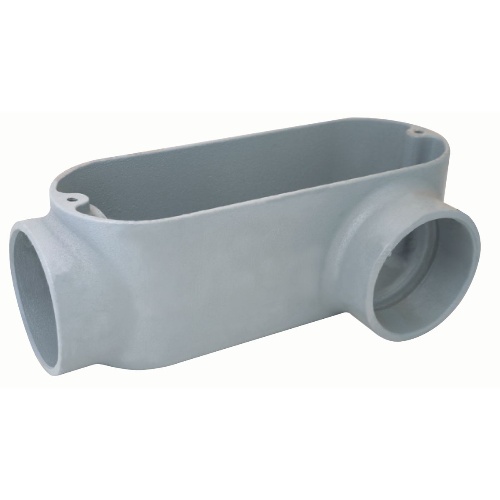 Killark EALL-6 Industrial Location Conduit Body - 2", Aluminum, Powder Epoxy Paint