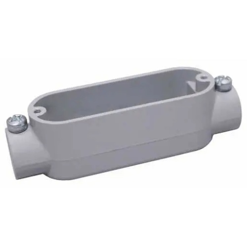 Killark EBC-2 Industrial Location Conduit Body - 3/4", Aluminum, Powder Epoxy Paint