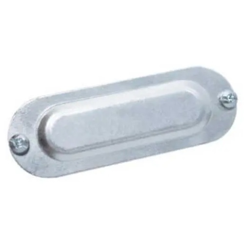 Killark ESCV-6 Industrial Location Conduit Body Cover - 2-1/2" to 3", Aluminum, Natural