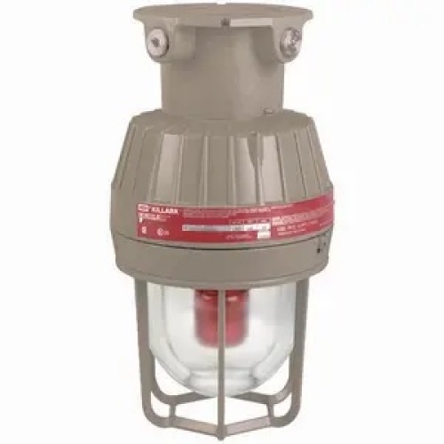 Killark ESXA1274X2 - 12-74V DC Amber Strobe, 3/4" Ceiling Mount