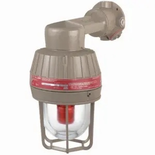 Killark ESXR120AB2G - 120V Red Strobe, 3/4" Bracket Mount with Guard