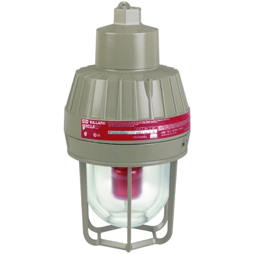 Killark ESXR1274A2G - 12-74V Red Strobe, 3/4" Pendant with Guard