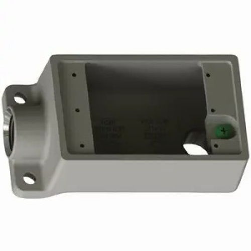 Killark FSLB-2 Industrial Location Device Box - 3/4", Aluminum, Powder Epoxy Paint, F Series